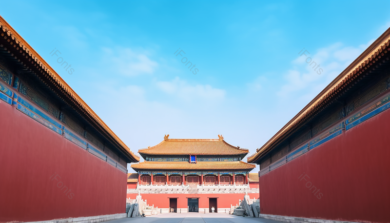 中国北京皇宫故宫紫禁城午门中国红,高清,摄影图,摄影图片,图片大全,摄影图免费下载